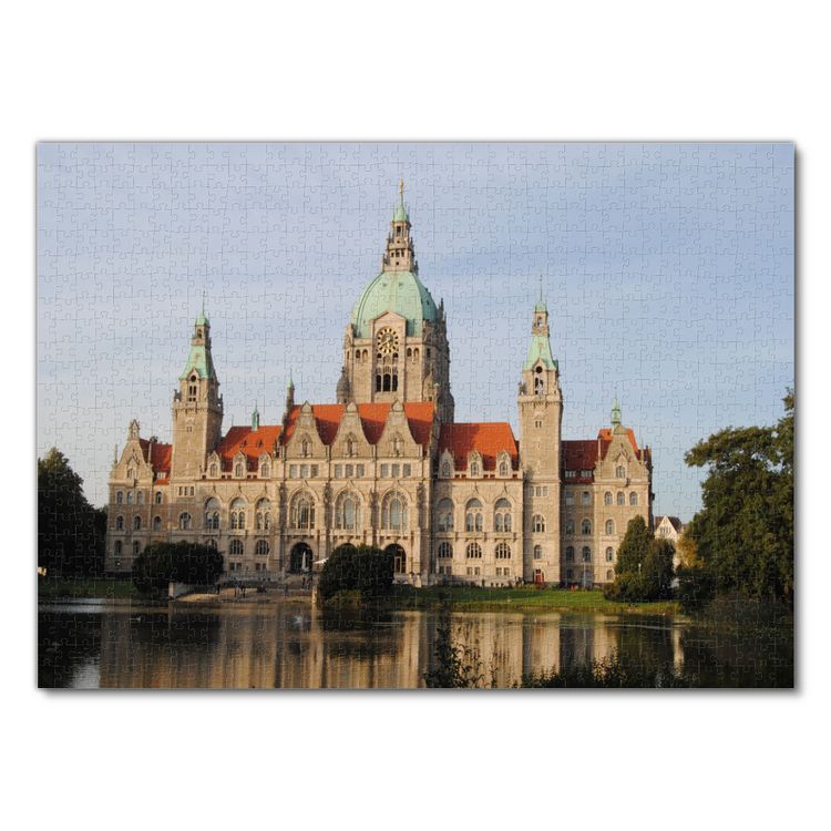 Produktbild: Lais Puzzle Hannover Rathaus 1000 Teile