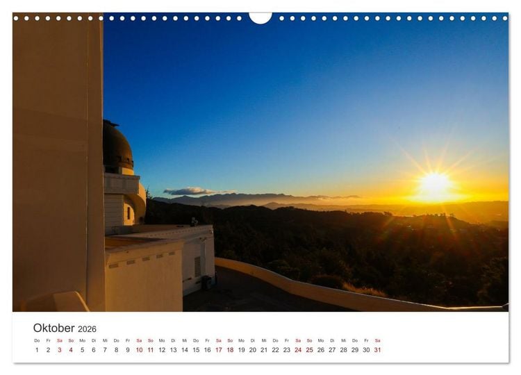 Produktbild: Kalifornien Bilder aus Los Angeles (Wandkalender 2026 DIN A3 quer), CALVENDO Monatskalender