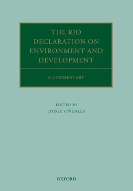 Produktbild: The Rio Declaration on Environment and Development