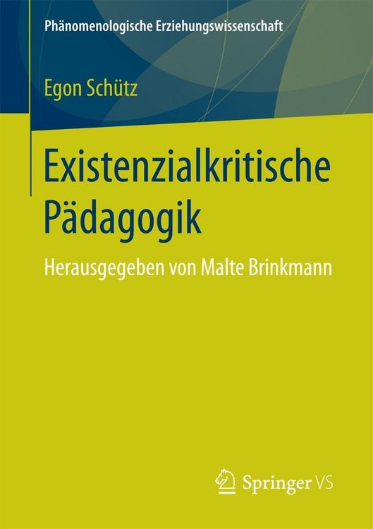 Produktbild: Existenzialkritische P&auml;dagogik
