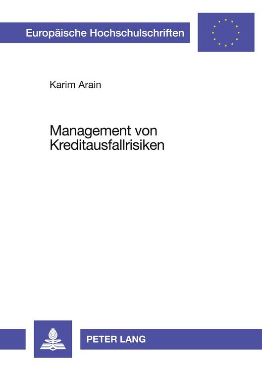 Produktbild: Management von Kreditausfallrisiken