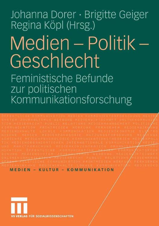 Produktbild: Medien - Politik - Geschlecht