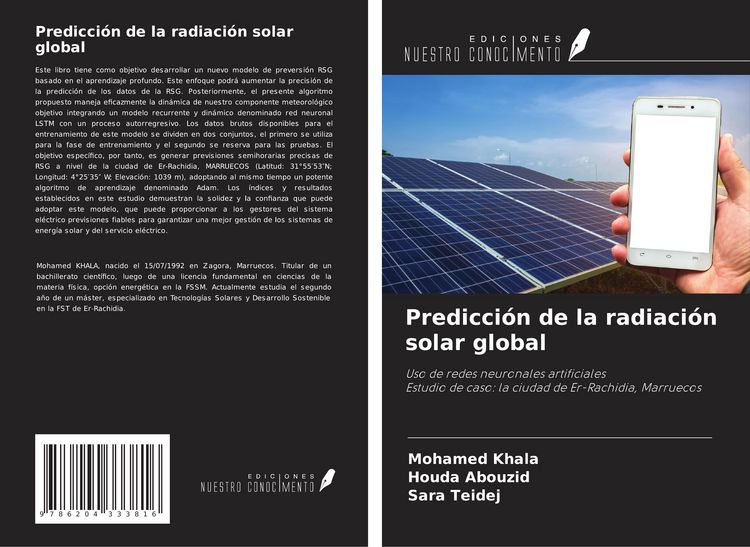 Produktbild: Predicci&oacute;n de la radiaci&oacute;n solar global