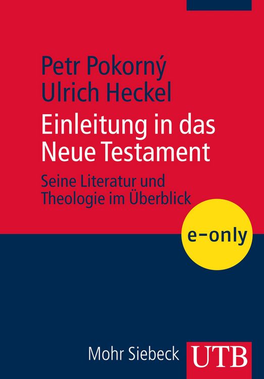 Produktbild: Einleitung in das Neue Testament