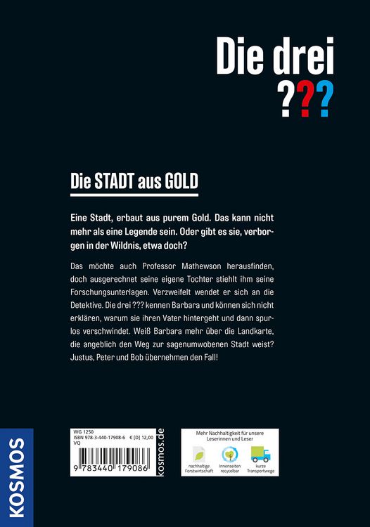 Produktbild: Die drei ??? Die Stadt aus Gold