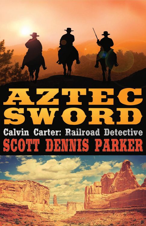 Produktbild: Aztec Sword (A Calvin Carter, Railroad Detective, Adventure, #3)