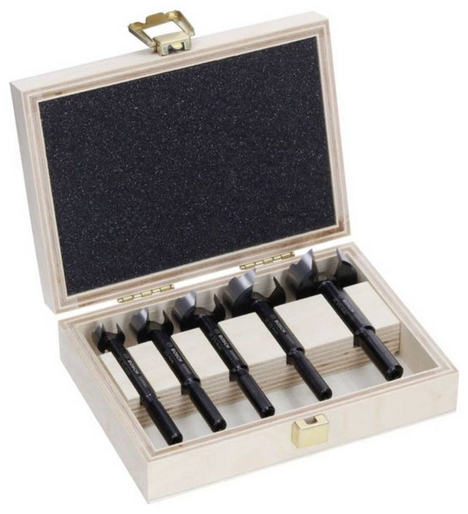 Produktbild: Bosch Accessories 2608901843 Forstnerbohrer-Set 15 mm, 20 mm, 25 mm, 30 mm, 35mm 1St.