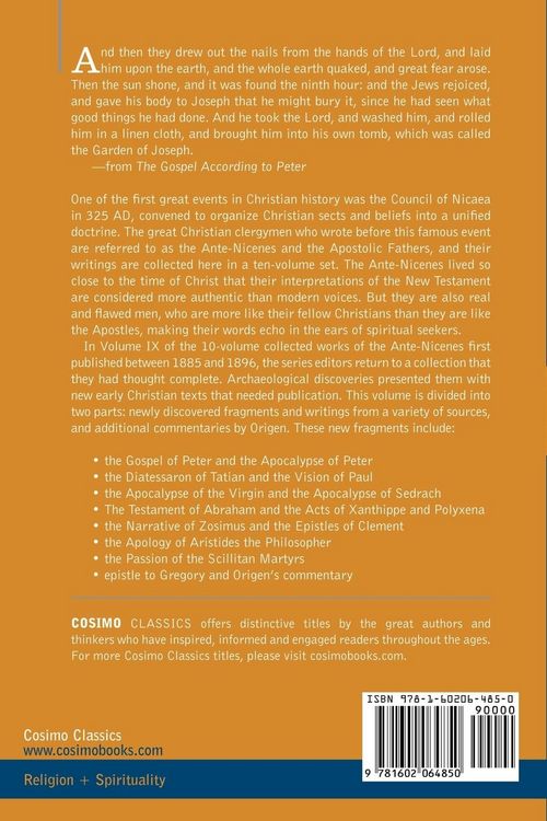 Produktbild: The Ante-Nicene Fathers