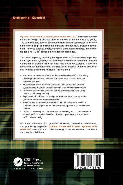 Produktbild: Optimal Networked Control Systems with MATLAB