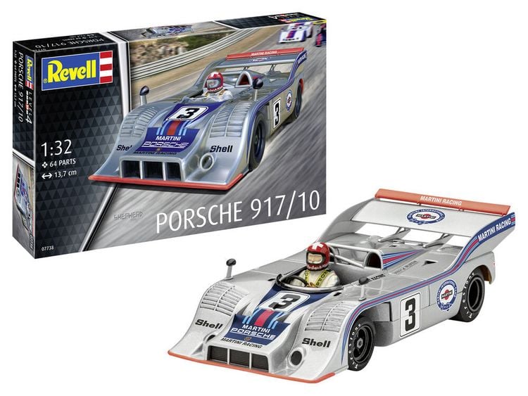 Produktbild: Revell 07738 Porsche 917/10 Automodell Bausatz 1:32