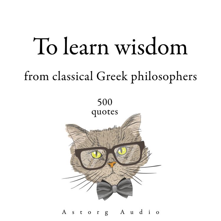 Produktbild: 500 Quotes to Learn Wisdom from Classical Greek Philosophers