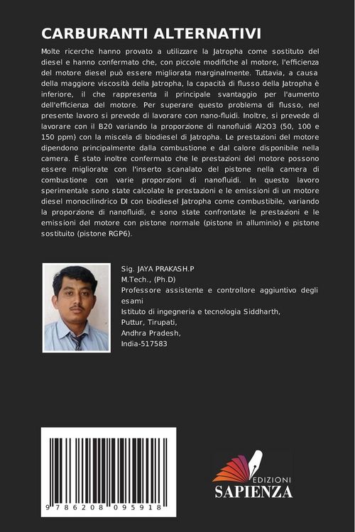 Produktbild: Carburanti Alternativi