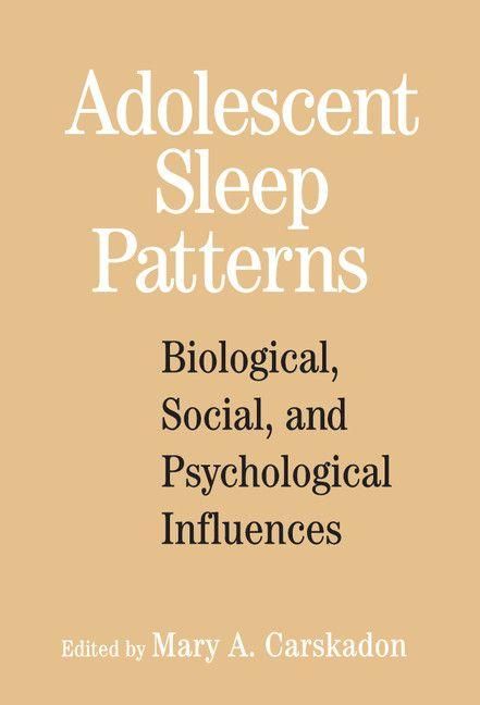 Produktbild: Adolescent Sleep Patterns