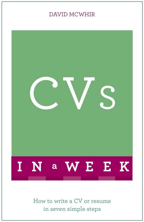 Produktbild: CVs In A Week