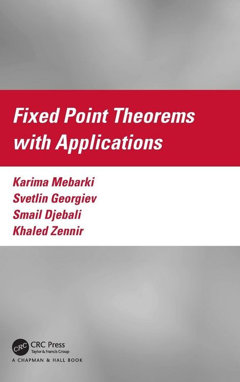 Produktbild: Fixed Point Theorems with Applications