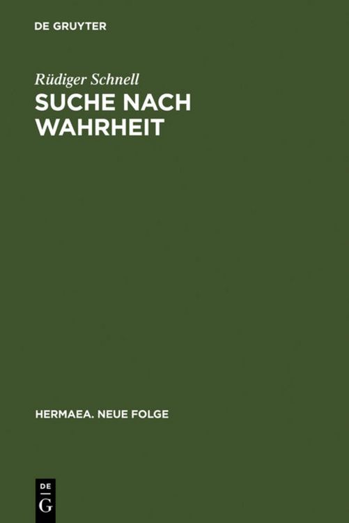 Produktbild: Suche nach Wahrheit