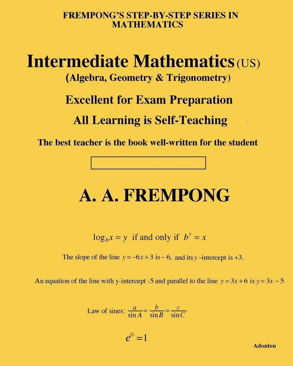 Produktbild: Intermediate Mathematics (US)