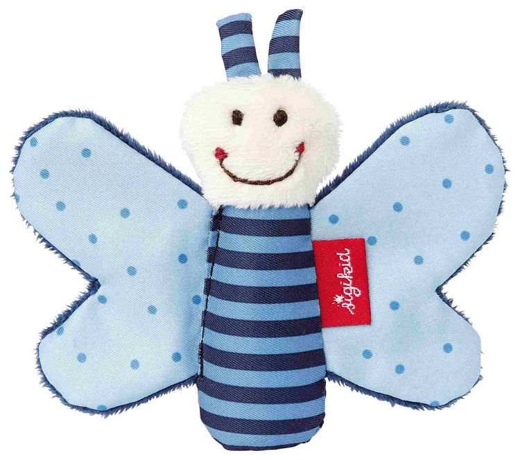 Produktbild: sigikid 41180 - Greifling Schmetterling blau Kinderbunt