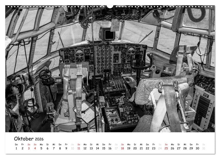 Produktbild: Flight deck - das beste B&uuml;ro (Wandkalender 2026 DIN A2 quer), CALVENDO Monatskalender
