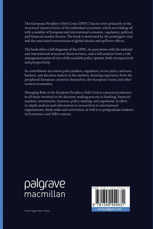 Produktbild: Managing Risks in the European Periphery Debt Crisis