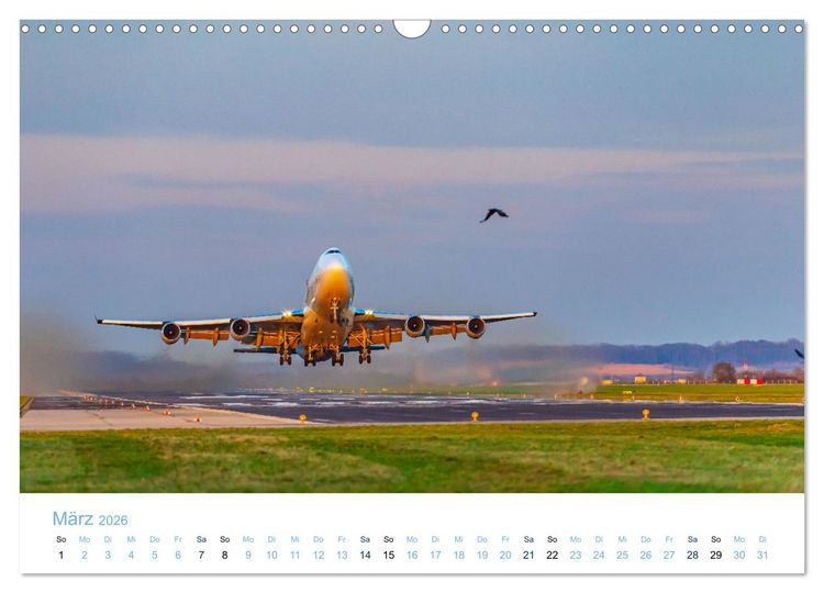 Produktbild: Vierstrahlige Jets (Wandkalender 2026 DIN A3 quer), CALVENDO Monatskalender