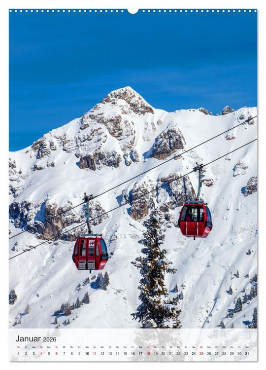 Produktbild: Willkommen in Dorfgastein (Wandkalender 2026 DIN A2 hoch), CALVENDO Monatskalender