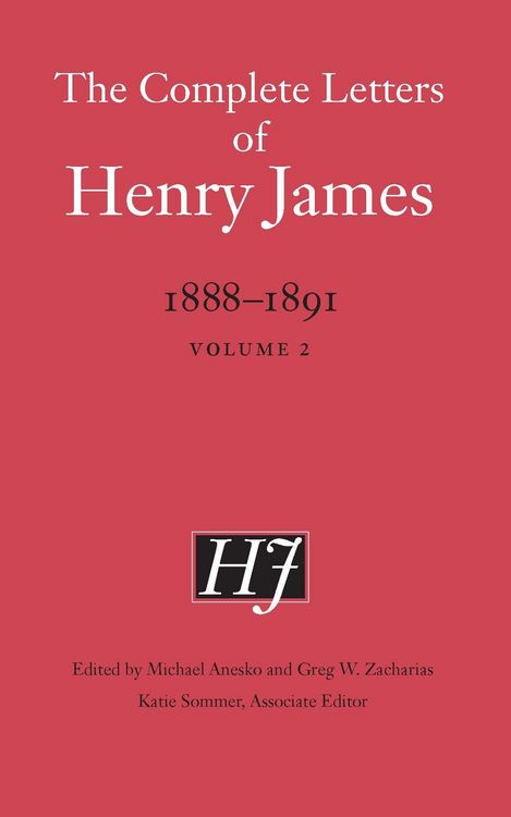 Produktbild: The Complete Letters of Henry James, 1888-1891
