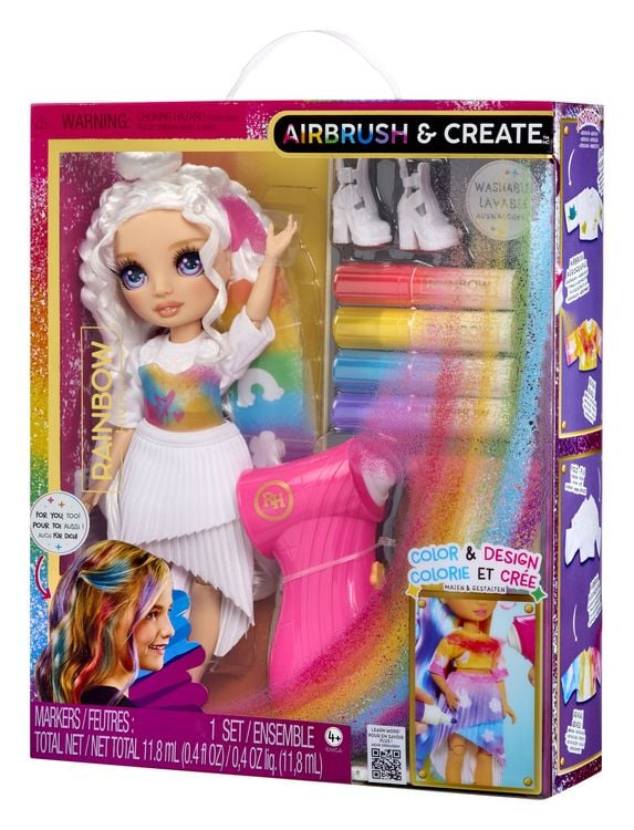 Produktbild: Rainbow High Color & Create Evergreen Fashion Dolls - Purple Eyes