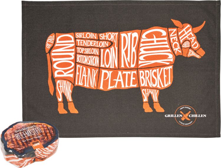 Produktbild: Geschirrtuch BEEFMASTER / M&auml;nnerwelt