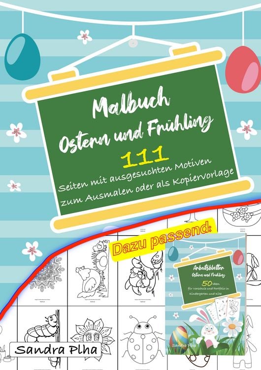 Produktbild: KitaFix Malbuch Ostern und Fr&uuml;hling
