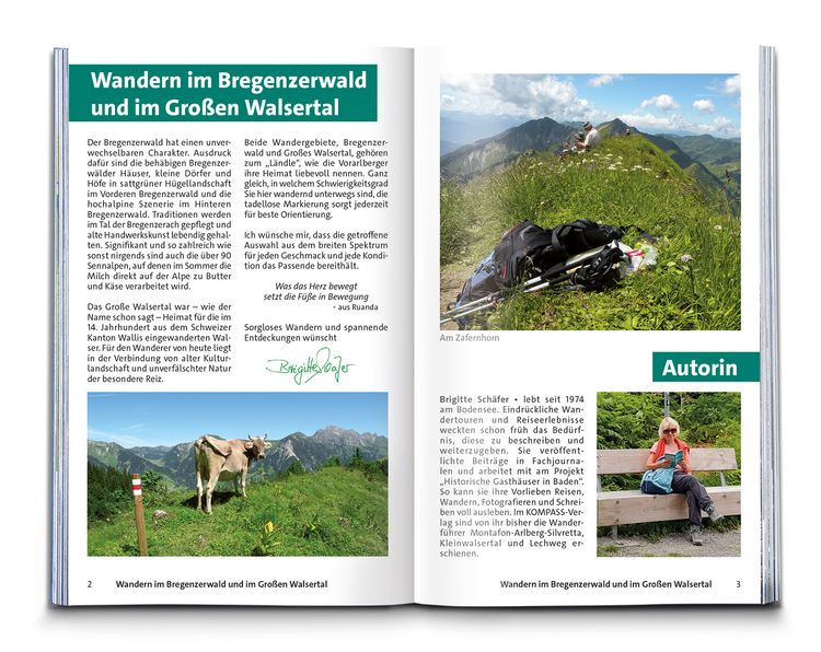 Produktbild: KOMPASS Wanderf&uuml;hrer Bregenzerwald und Gro&szlig;es Walsertal, 60 Touren mit Extra-Tourenkarte