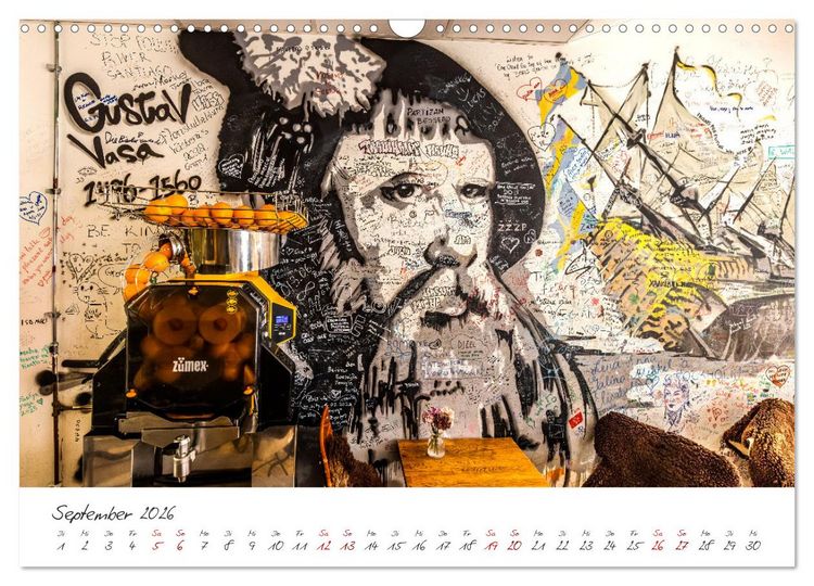 Produktbild: W&auml;nde sprechen B&auml;nde (Wandkalender 2026 DIN A3 quer), CALVENDO Monatskalender