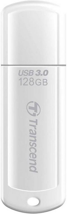 Produktbild: Transcend JetFlash&reg; 730 USB-Stick 128 GB Wei&szlig; TS128GJF730 USB-A (USB 3.2 Gen 1)