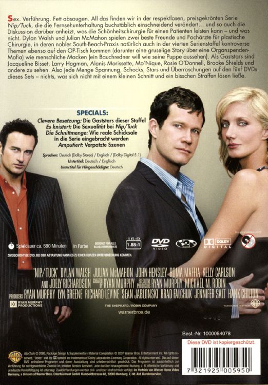 Produktbild: Nip/Tuck - Staffel 4 [5 DVDs]