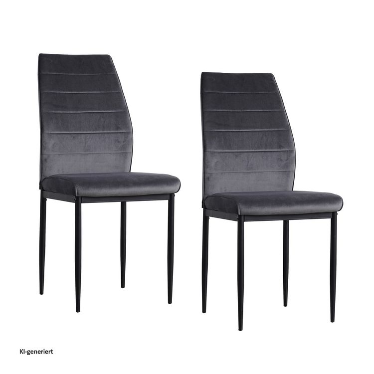Produktbild: HTI-Living Stuhl Madison Velvet 2er-Set Stuhl Madison Velvet 2er-Set