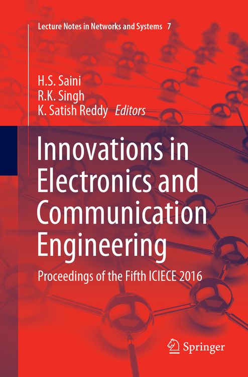Produktbild: Innovations in Electronics and Communication Engineering