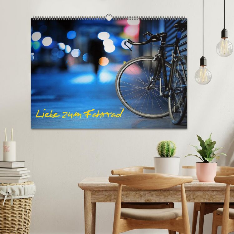 Produktbild: Liebe zum Fahrrad (Wandkalender 2026 DIN A2 quer), CALVENDO Monatskalender