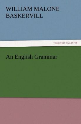 Produktbild: An English Grammar