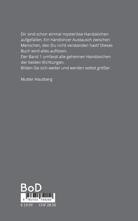 Produktbild: Geheime Handzeichen Teil 1