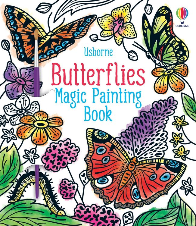 Produktbild: Butterflies Magic Painting Book