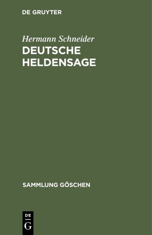 Produktbild: Deutsche Heldensage