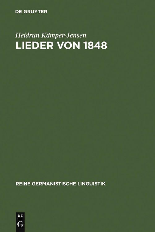Produktbild: Lieder von 1848