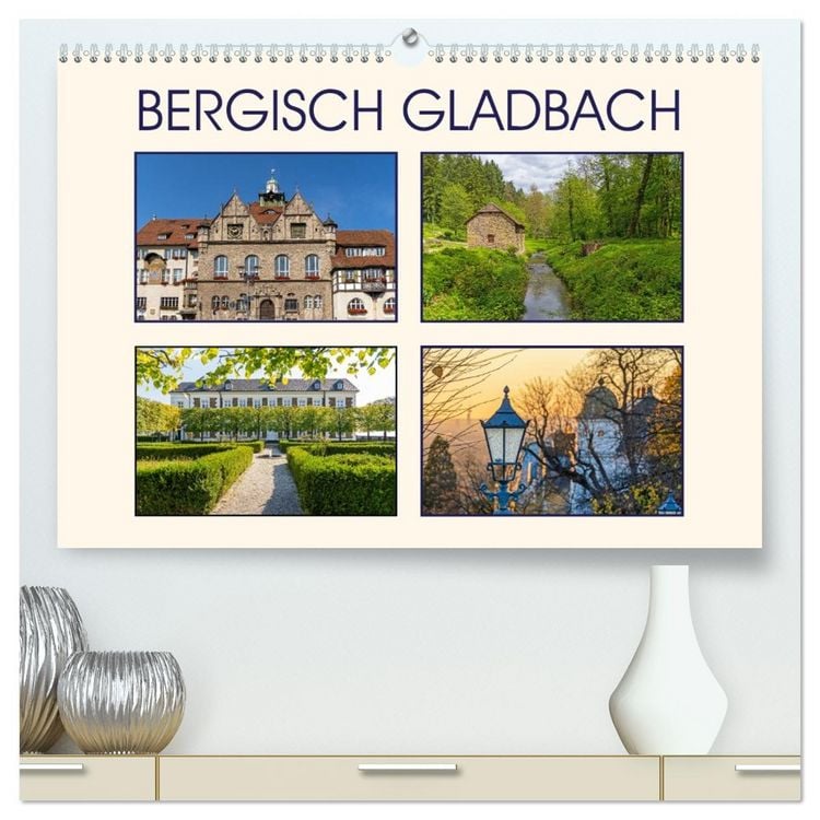 Produktbild: Bergisch Gladbach (hochwertiger Premium Wandkalender 2026 DIN A2 quer), Kunstdruck in Hochglanz