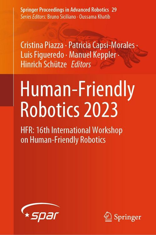 Produktbild: Human-Friendly Robotics 2023