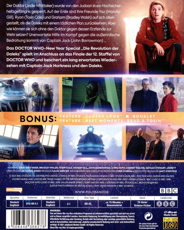 Produktbild: Doctor Who - Die Revolution der Daleks