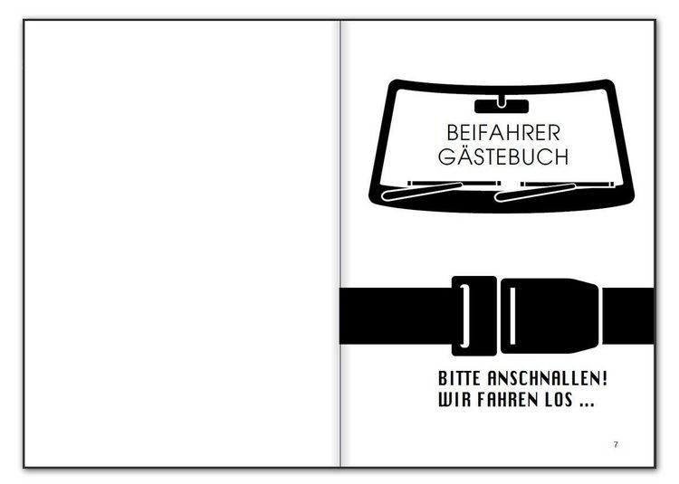 Produktbild: Endlich Auto! Beifahrer G&auml;stebuch und Safety Guide