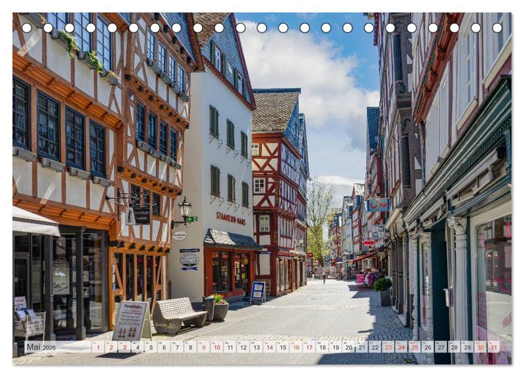 Produktbild: Herborn Impressionen (Tischkalender 2026 DIN A5 quer), CALVENDO Monatskalender