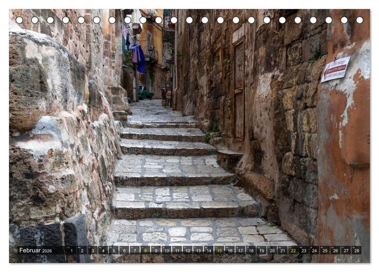 Produktbild: Apulien &ndash; Impressionen vom S&uuml;dosten Italiens (Tischkalender 2026 DIN A5 quer), CALVENDO Monatskalender