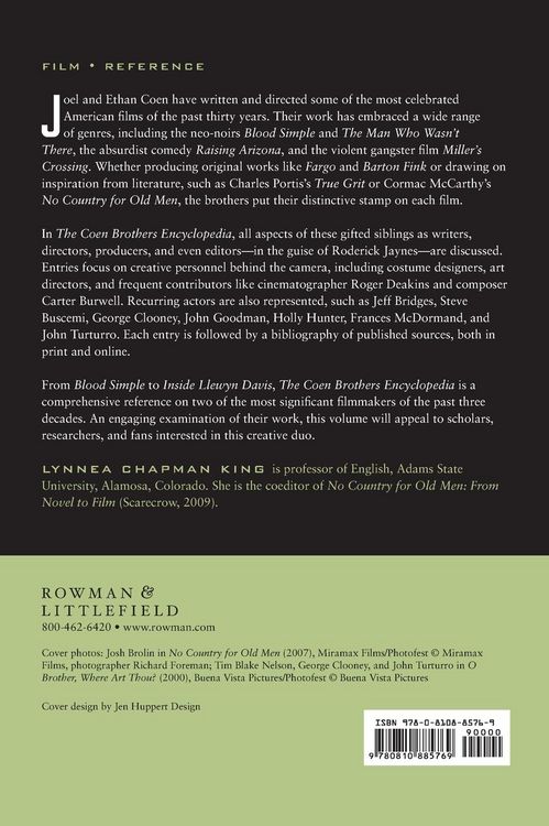 Produktbild: Coen Brothers Encyclopedia