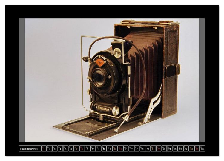 Produktbild: AGFA KAMERA OLDIES Klassische Kameras von 1926 - 1974 (Wandkalender 2026 DIN A3 quer), CALVENDO Monatskalender